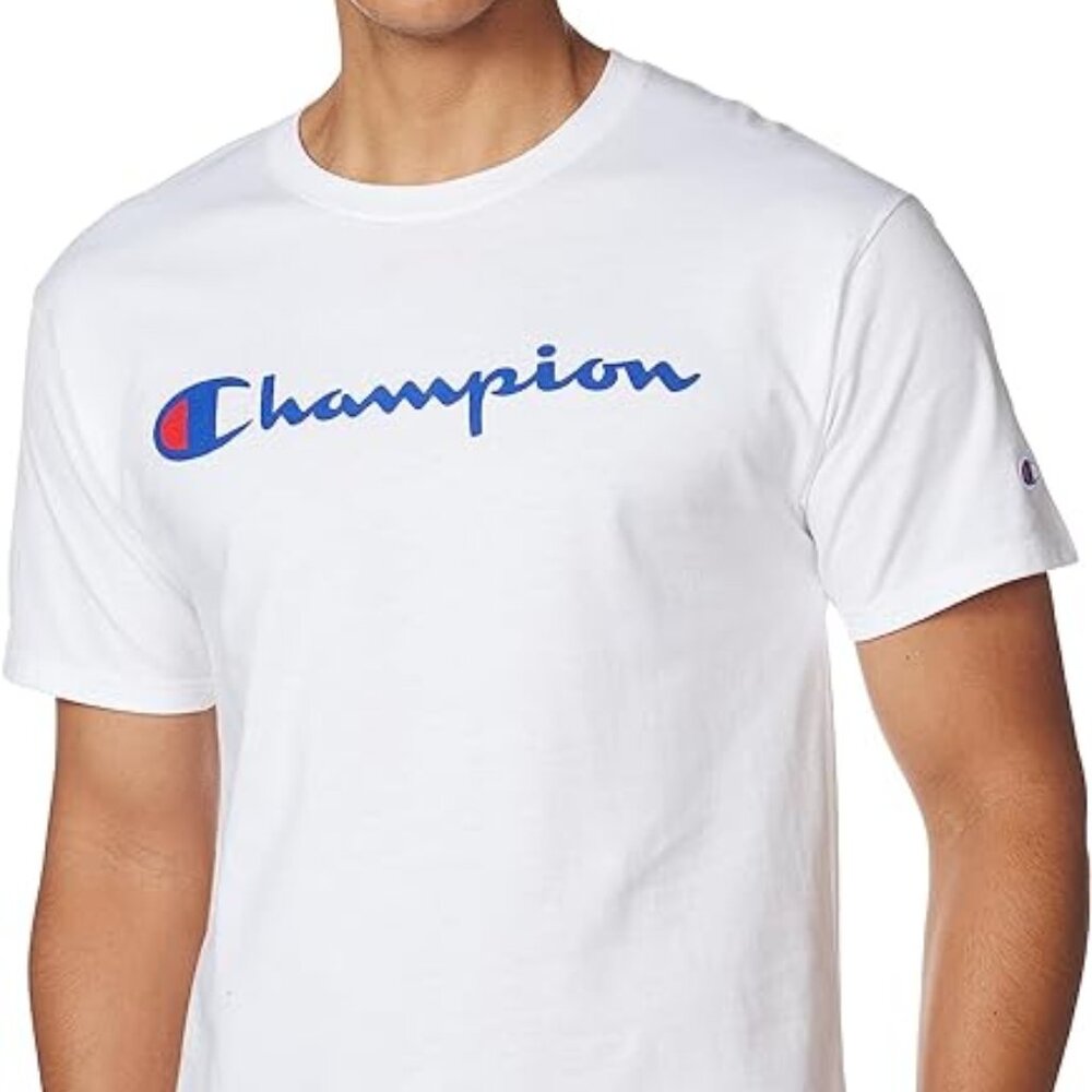 Champion Men's T-shirt, Classic Tee for Men, Men's T-shirt, Men's Tee